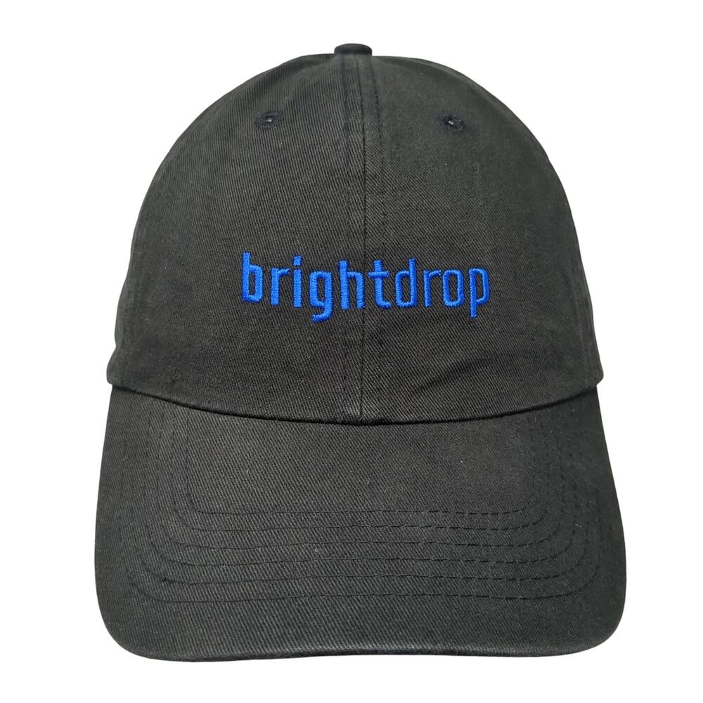 Brightdrop Baseball Cap Black One Size Adjustable 6 Panel Quake City Caps